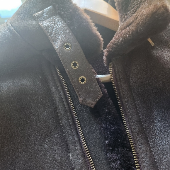 Shearling Bomber Jacket - Picture 6 of 16